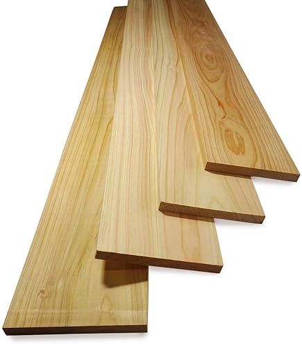 Amazon | 曾屋 ひのき 国産 板材無節 幅12cm×厚1.5cm (長さ12cm) 皿 | 板材